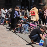 Trödeln am Martin-Luther-Platz