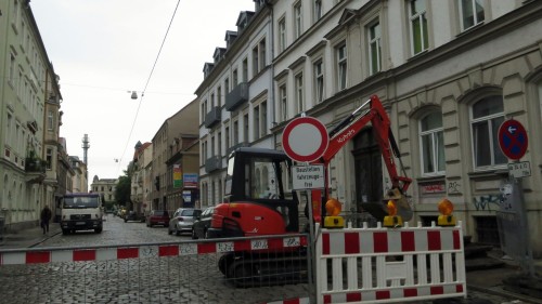 Katharinenstraße gesperrt