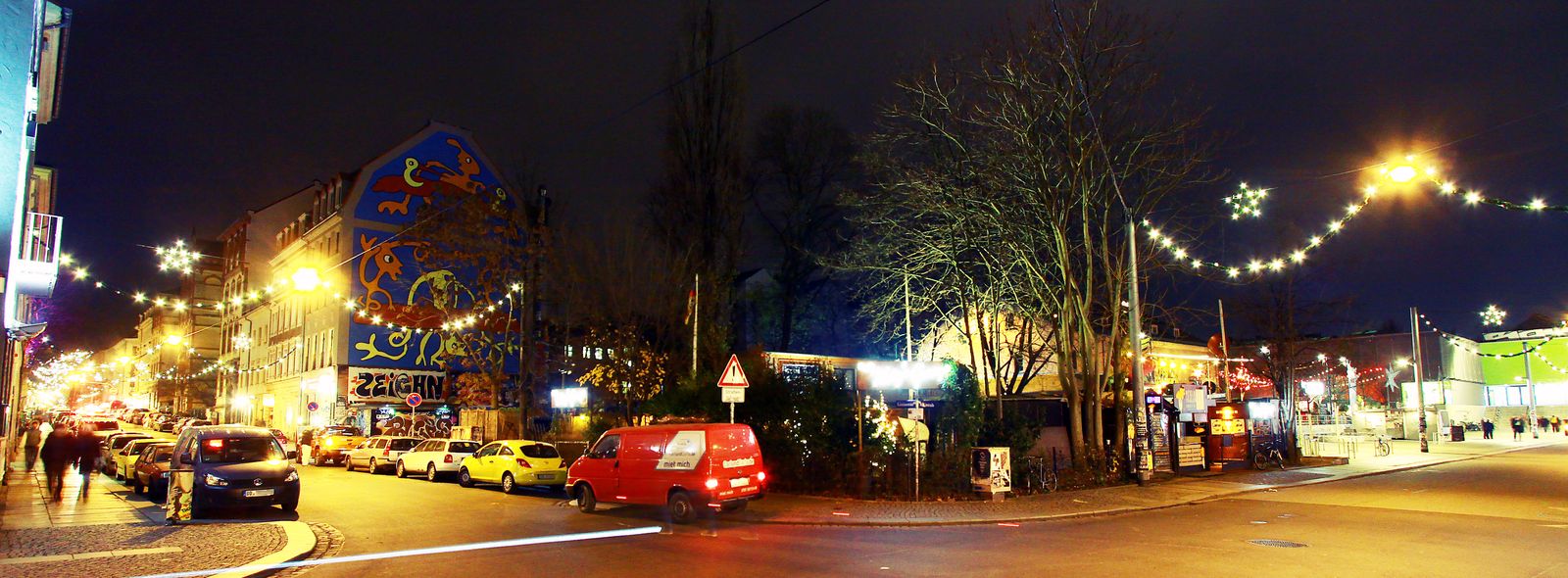 Weihnachtsbeleuchtung in der Neustadt - Foto: Youssef Safwan